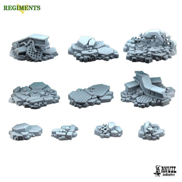 Hypercity Rubble Basing Bits
