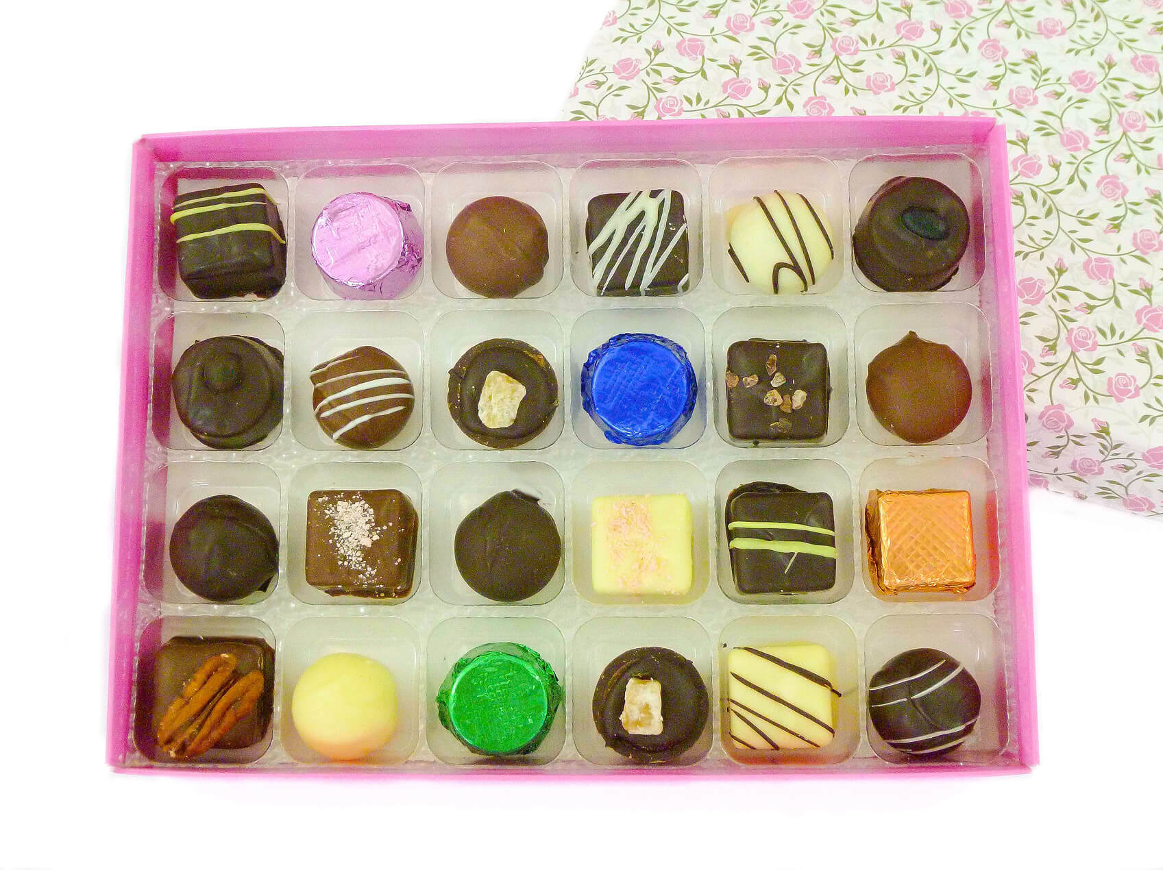 Floral Chocolate Gift Box