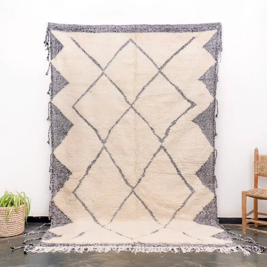 Black & White Beni Rug