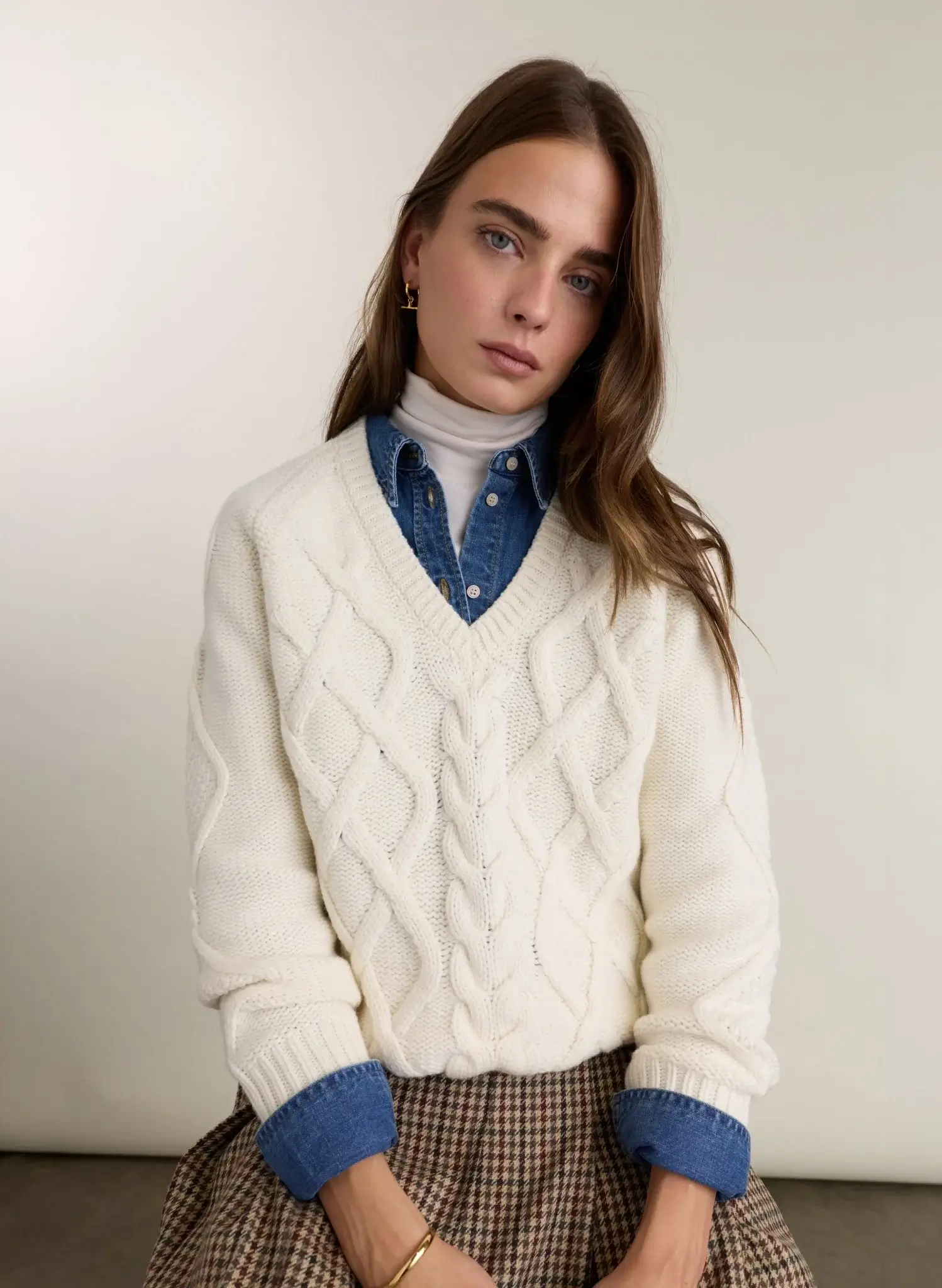 Rumi Cable Knit Jumper