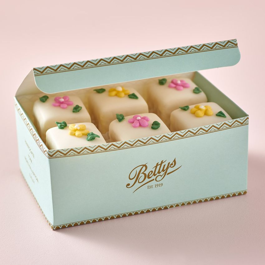 Spring Flower Fondant Fancies