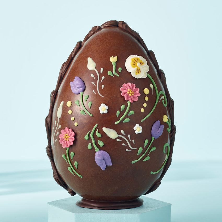 Spring Flowers Milk Chocolate Egg