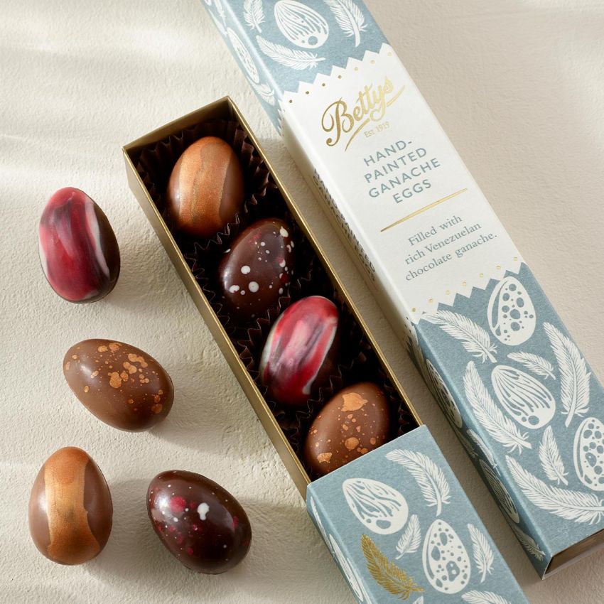 Hand-Painted Ganache Eggs