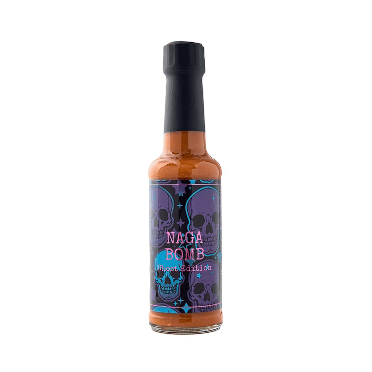 Naga Bomb Hot Sauce Ghost Edition