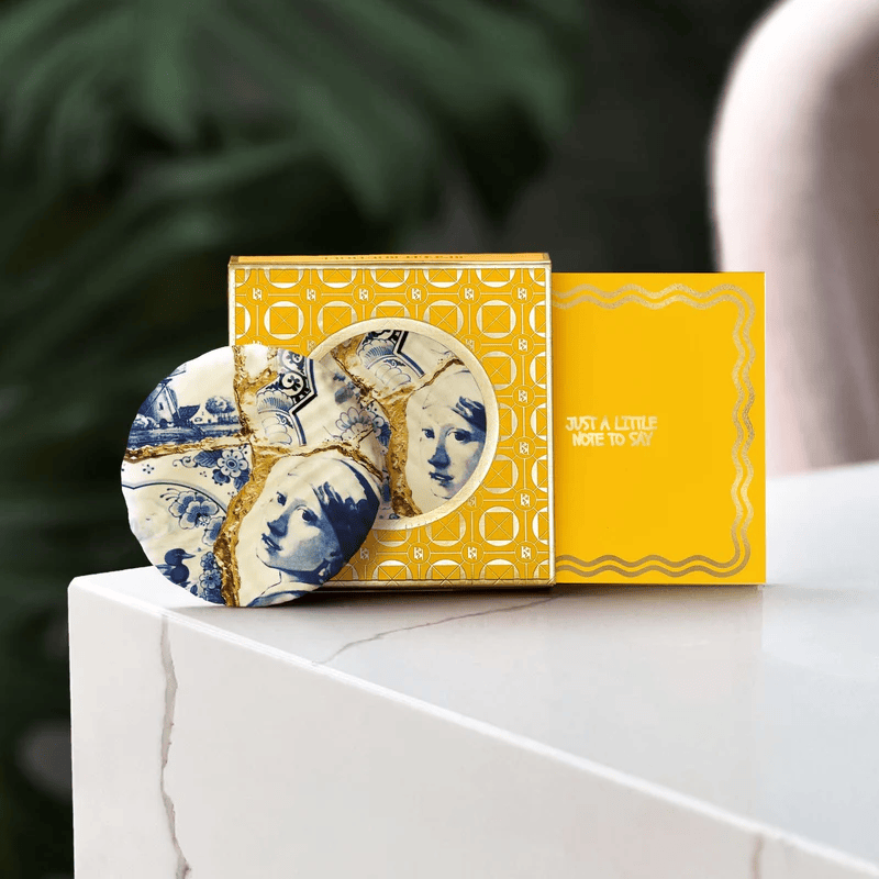Japanese Kintsugi Edible Greeting card
