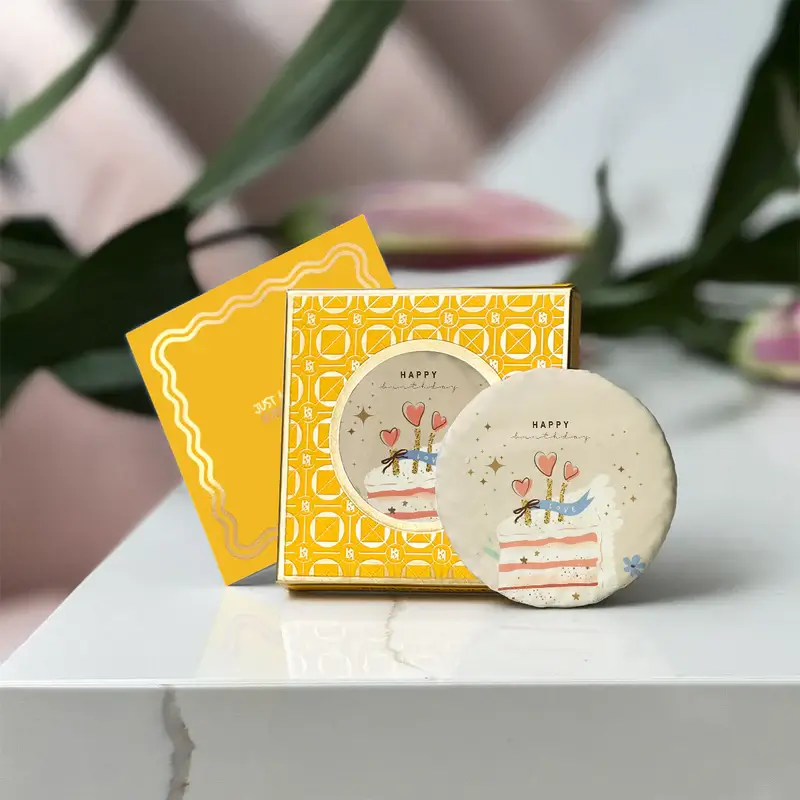 Slice Of Happiness Edible Greeting Card