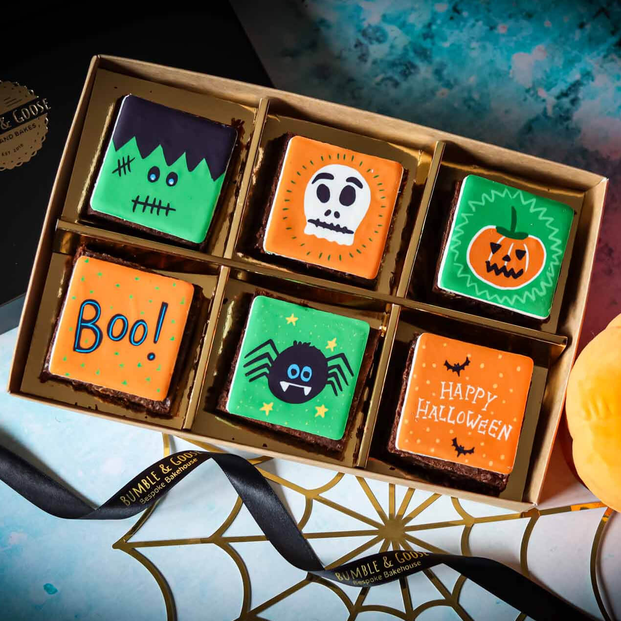 Luxury Halloween Brownies