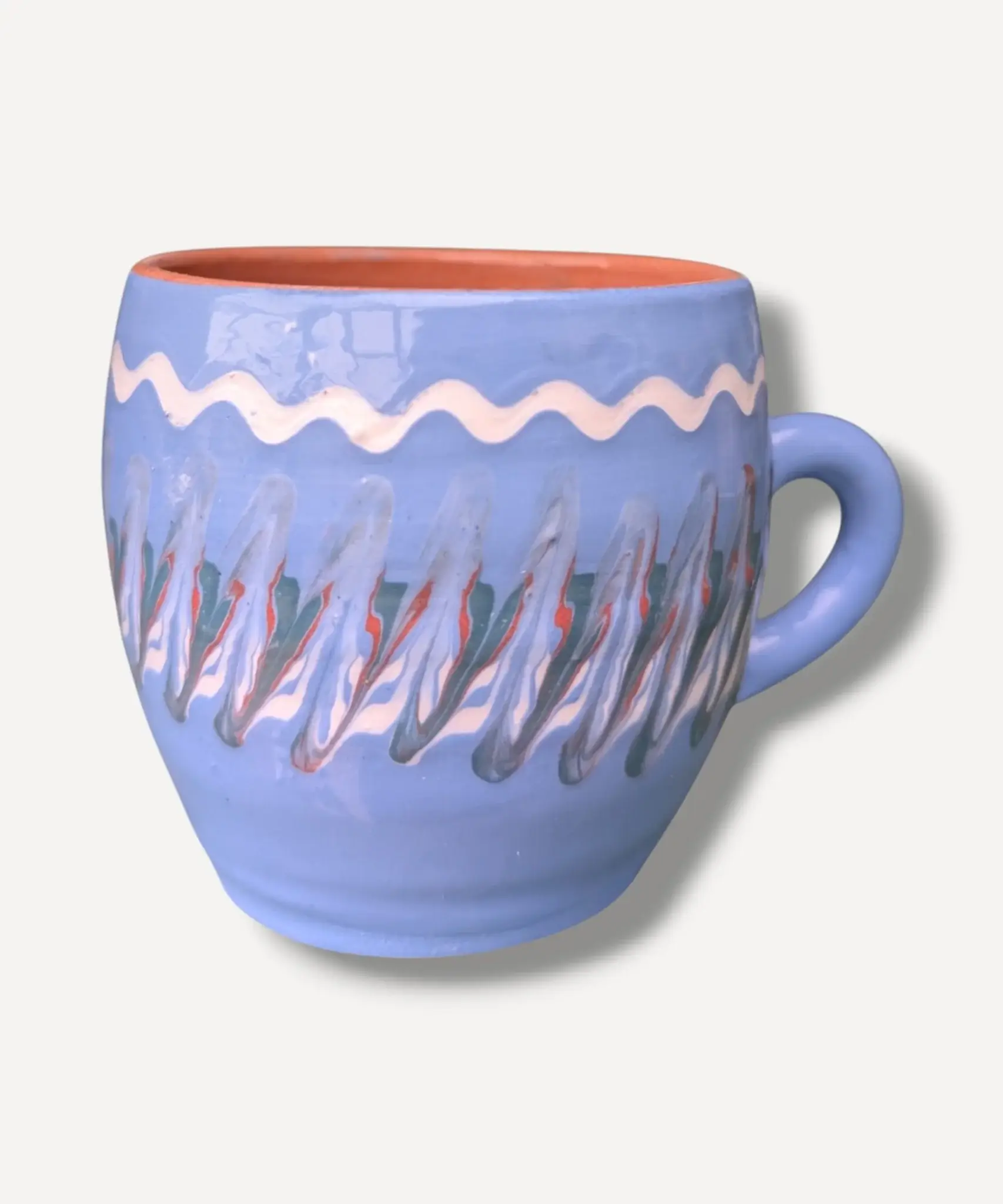 Sky Blue Barrel Mug