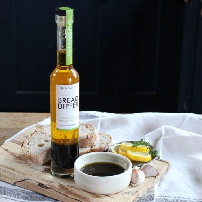 Lemon, Garlic, Thyme & Balsamic Bread Dipper