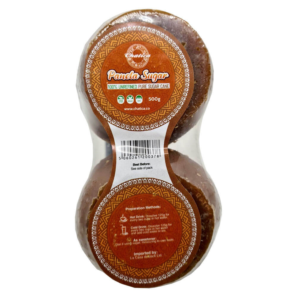 Chatica Small Panela Sugar Cane 500g