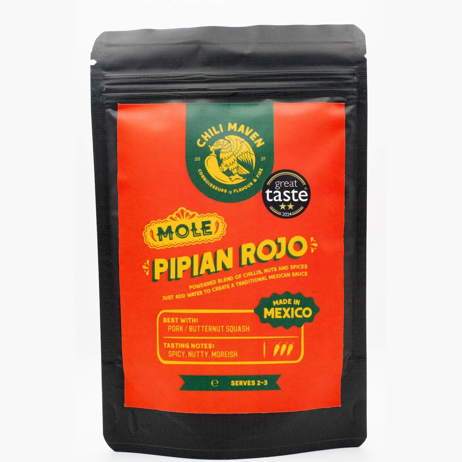 Red mexican mole sauce