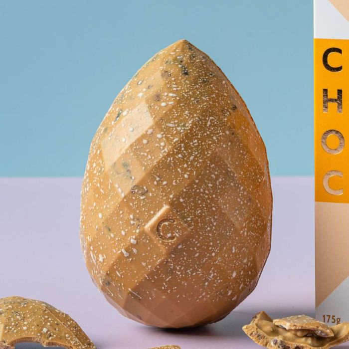 Caramel Crunch Blonde Chocolate Egg