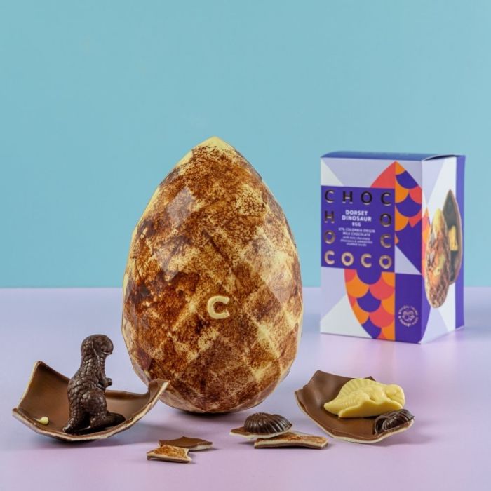 Giant Milk Chocolate Dinosaur Egg