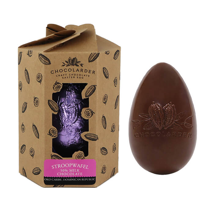 Stroopwafel 50% Milk Chocolate Egg