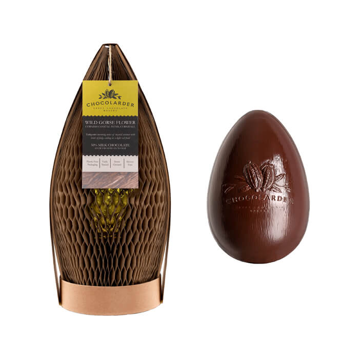 Wild Gorse Flower Milk Chocolate Egg