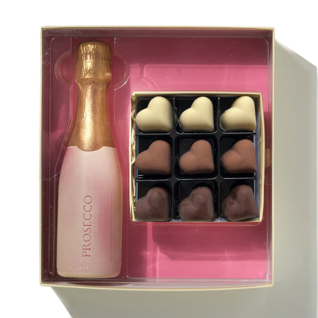 Chocolate Prosecco & Hearts
