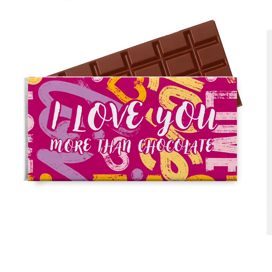 I Love You More Than Chocolate Bar