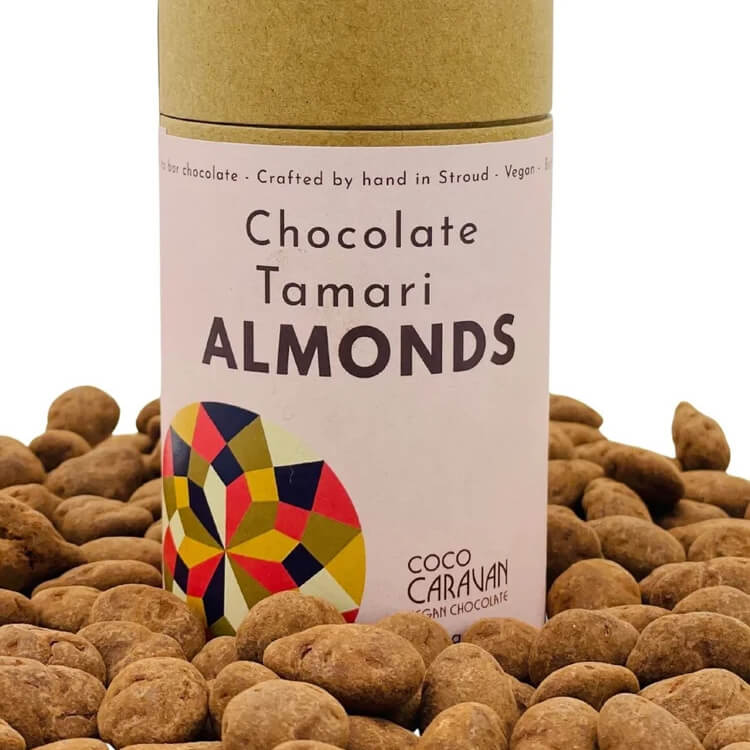 Chocolate Tamari Almonds