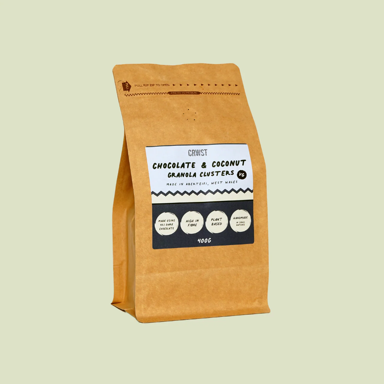 Chocolate & Coconut Granola Clusters