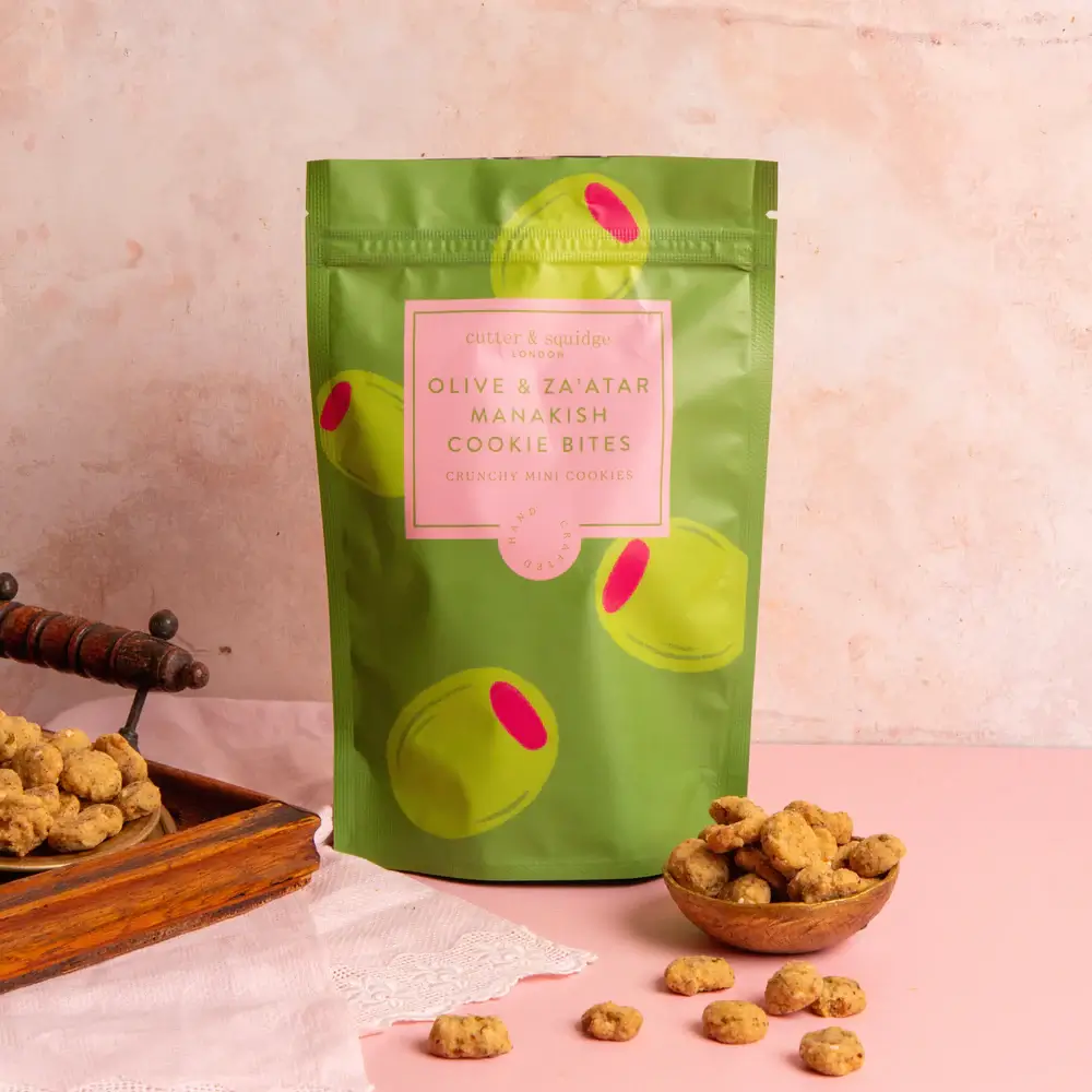 Za'atar & Olive Manakish Cookie Bites