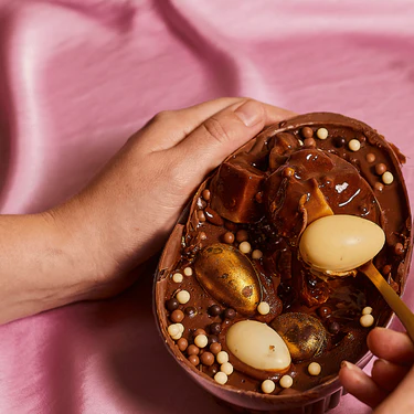 Billionaire Filled Half Egg