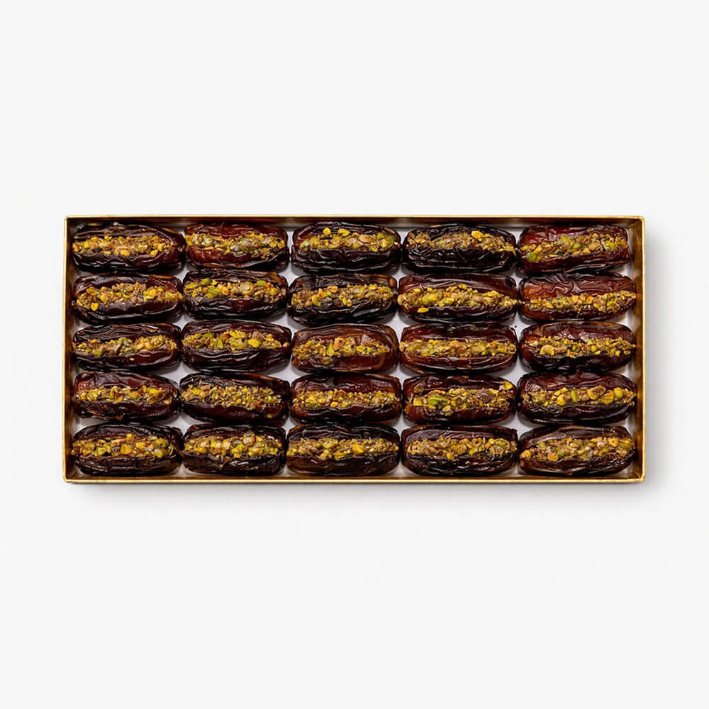 Mabroom Dates Stuffed With Turkish Pistachio