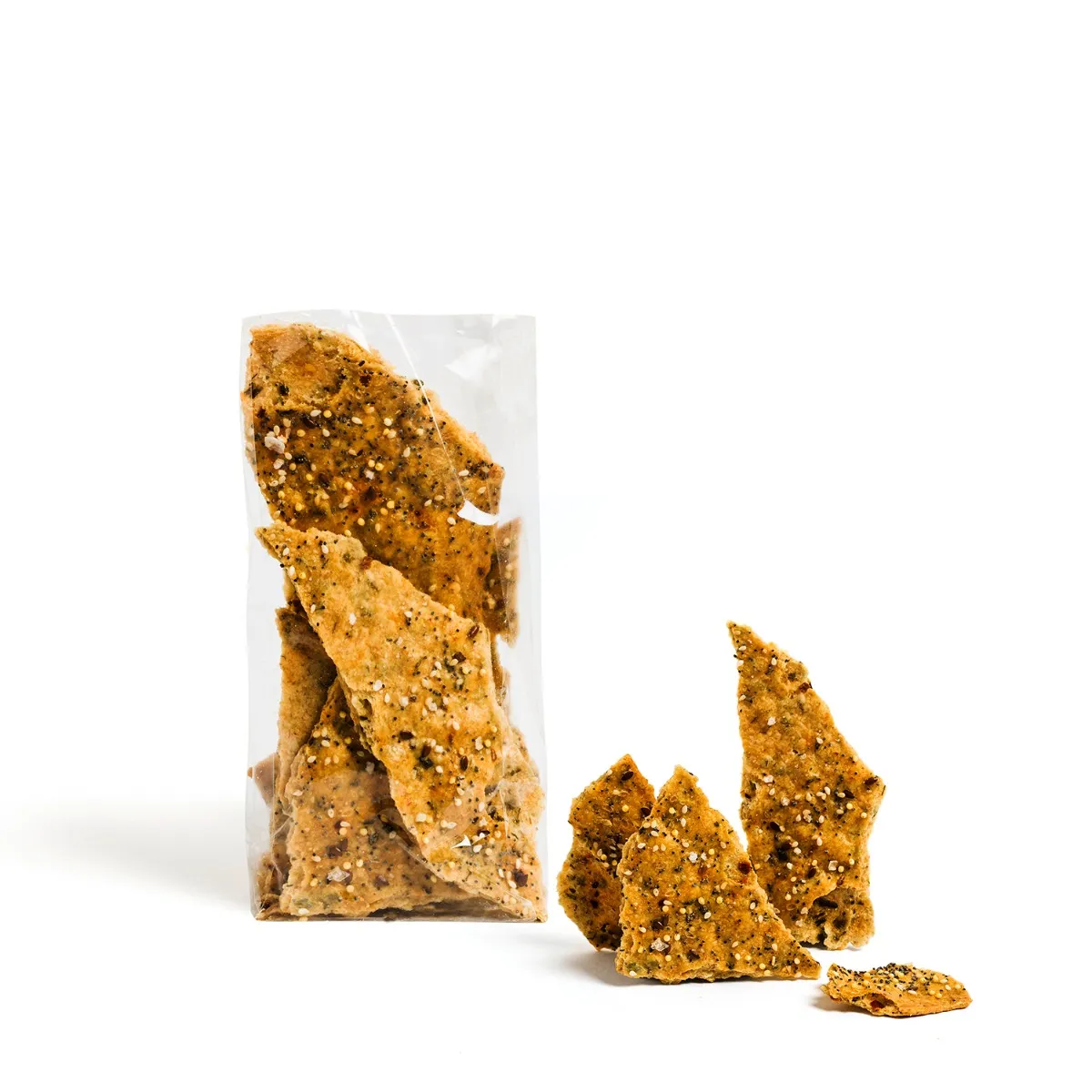 Toasted Seed & Chilli Flatbread Crackers