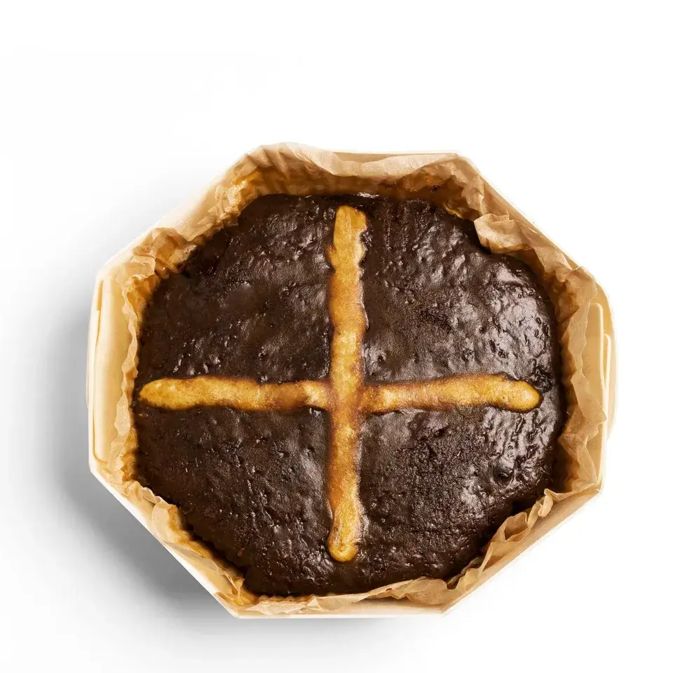 Hot Cross Sticky Toffee Pudding