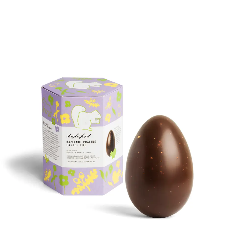 Dark Hazelnut Praline Egg