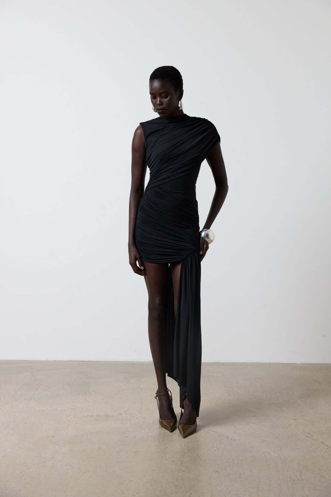 Ravenna Black Mini Dress