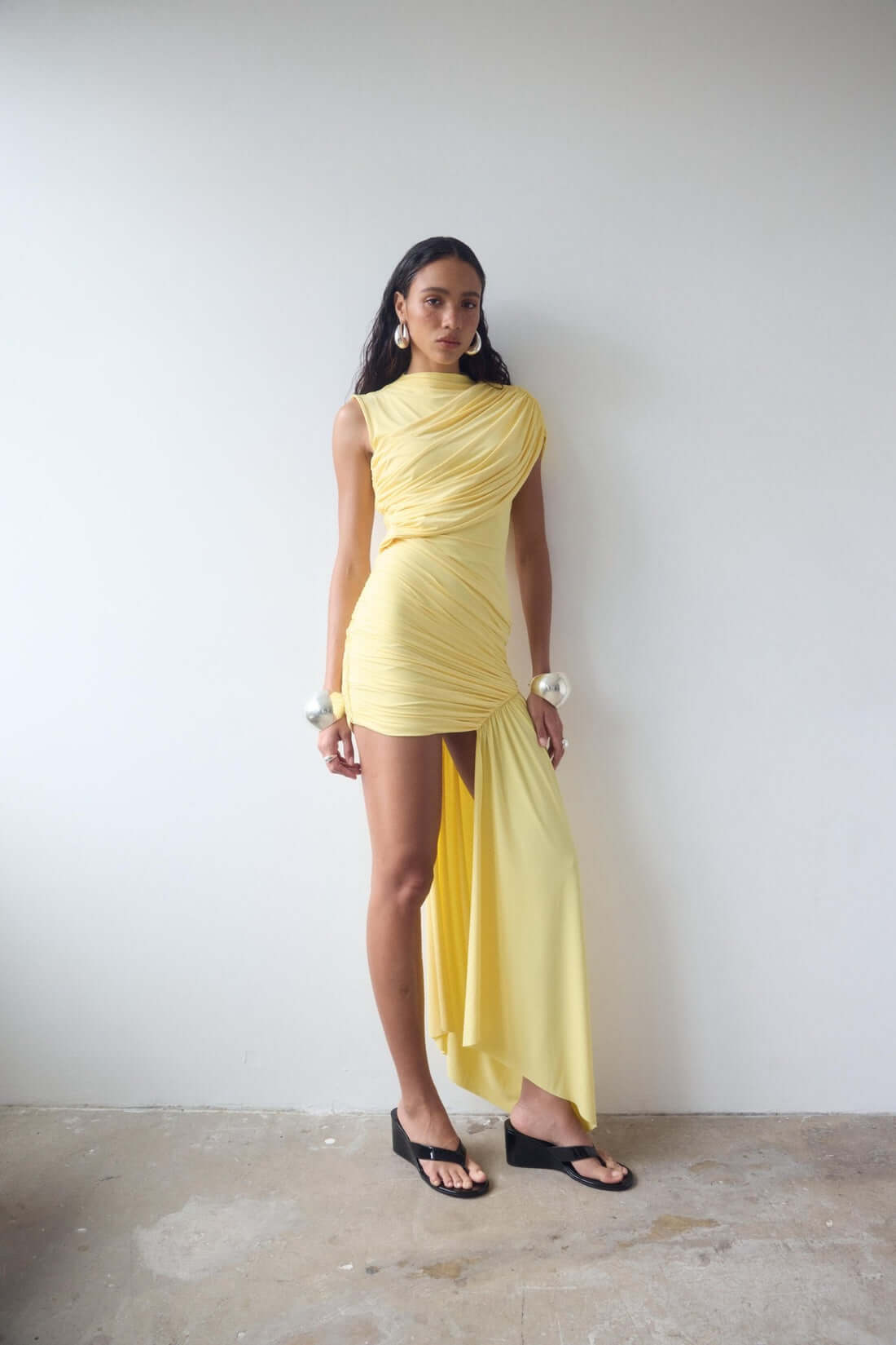Ravenna Baby Yellow Mini Dress