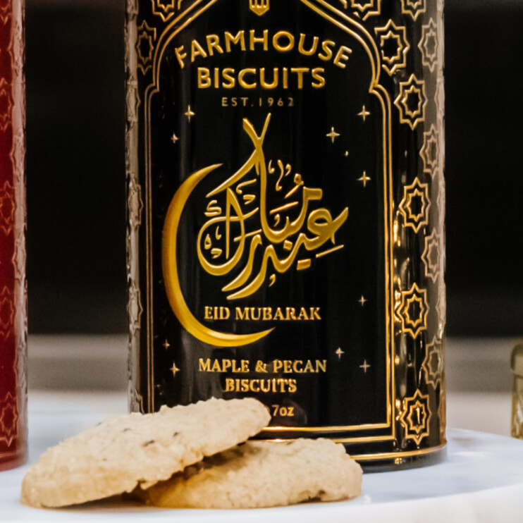 Eid Maple & Pecan Biscuit Tin