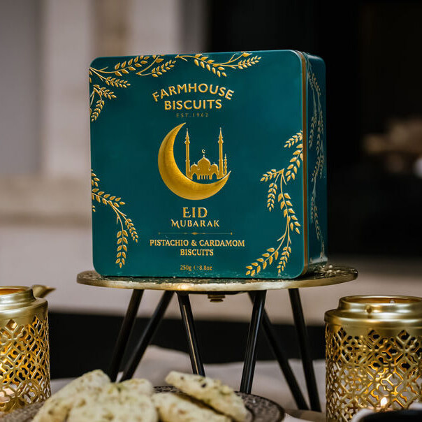 Eid Pistachio & Cardamom Biscuit Tin