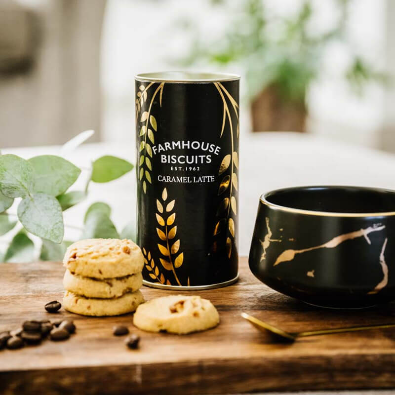 Caramel Latte Biscuit Tube