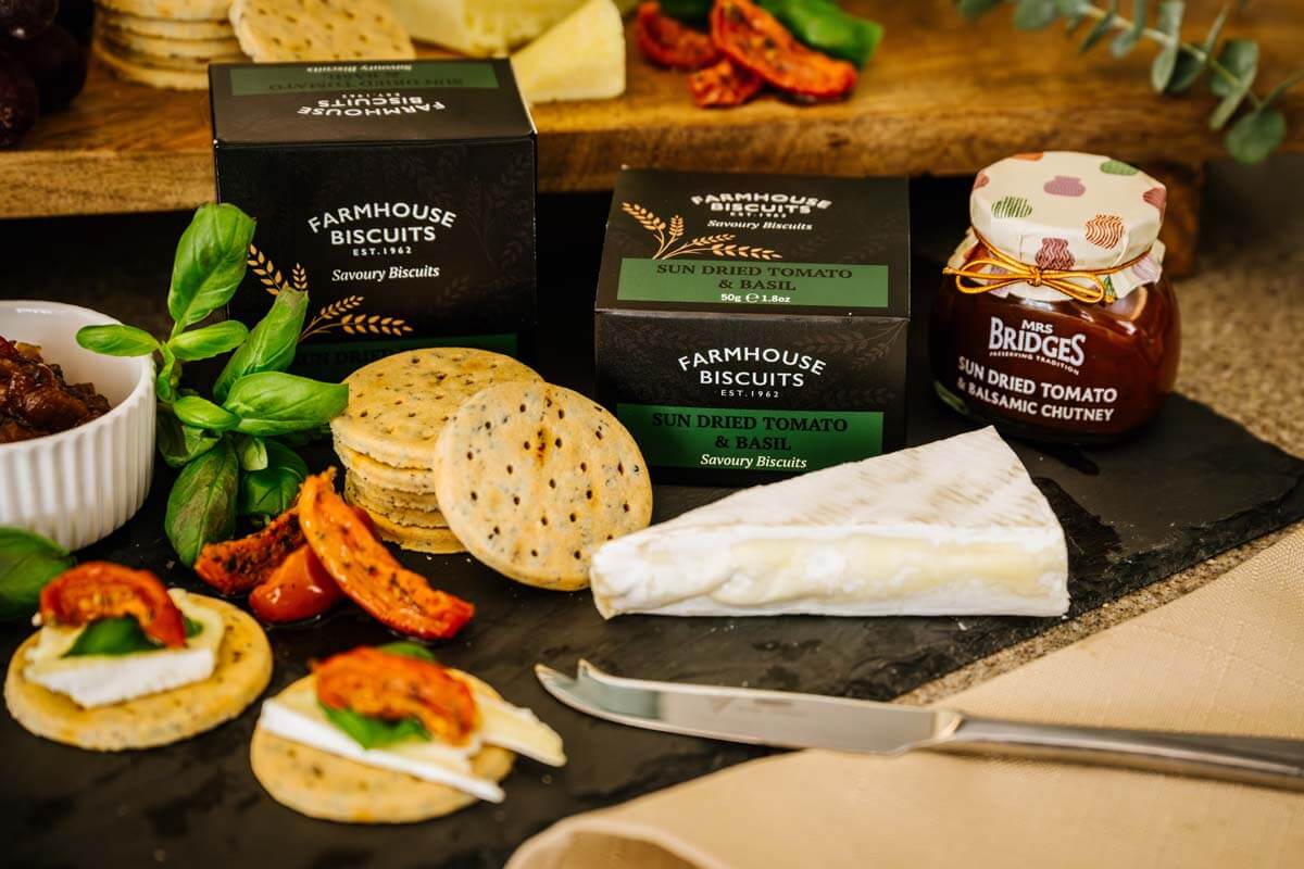 Sun Dried Tomato & Basil Biscuits