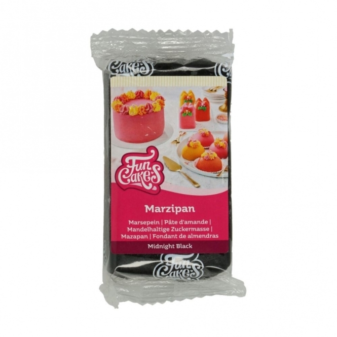 Midnight Black Marzipan 250g