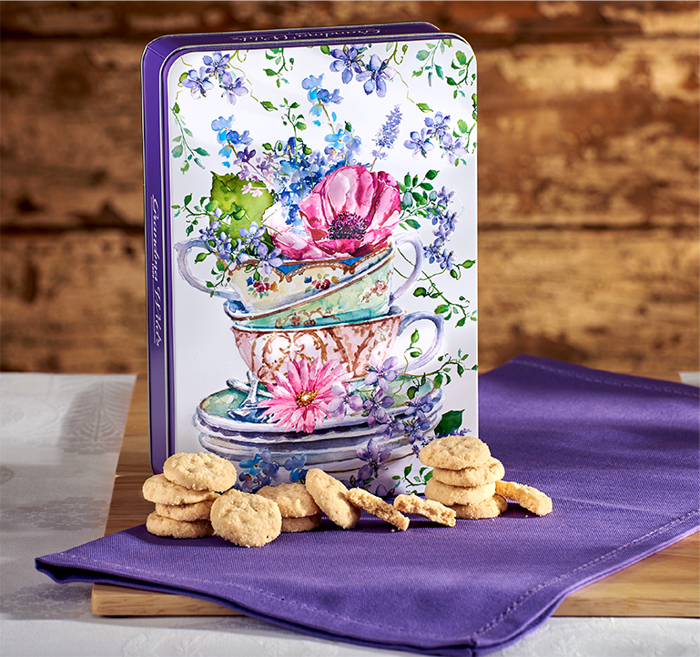 Summer Tea Cup Tin