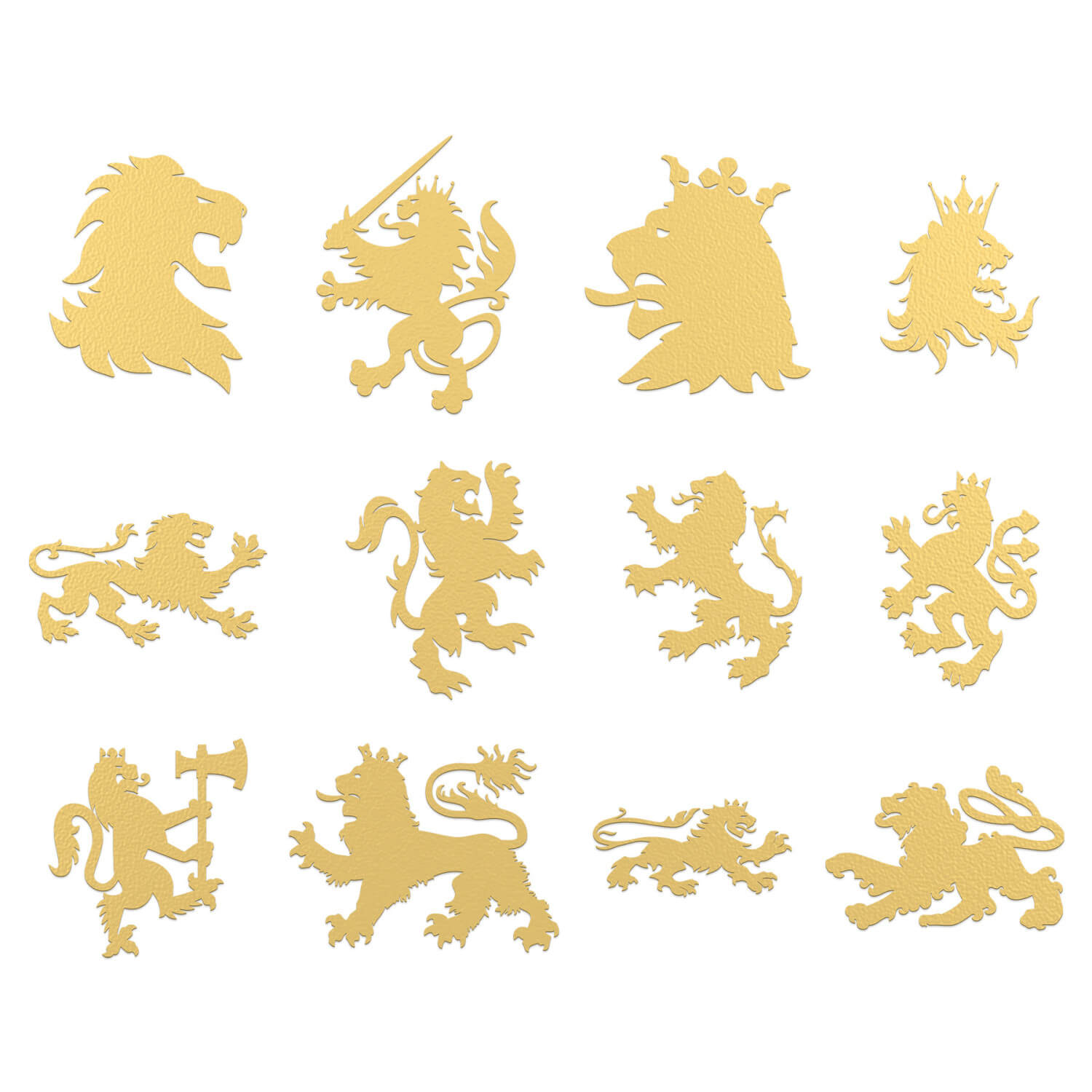 English Lion Symbols