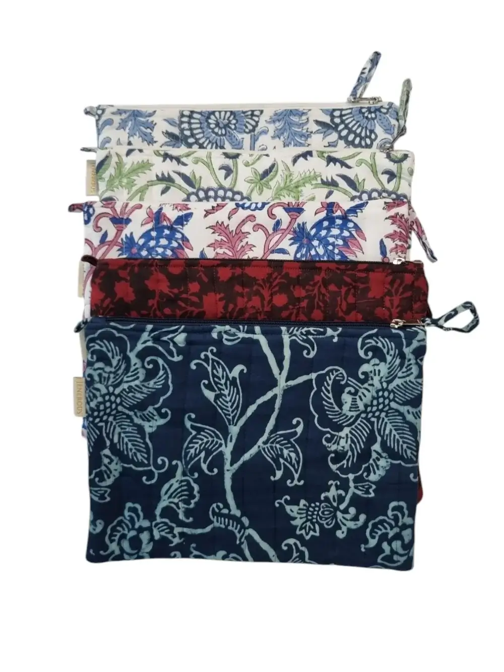 Organic Cotton Quilted Laptop Case