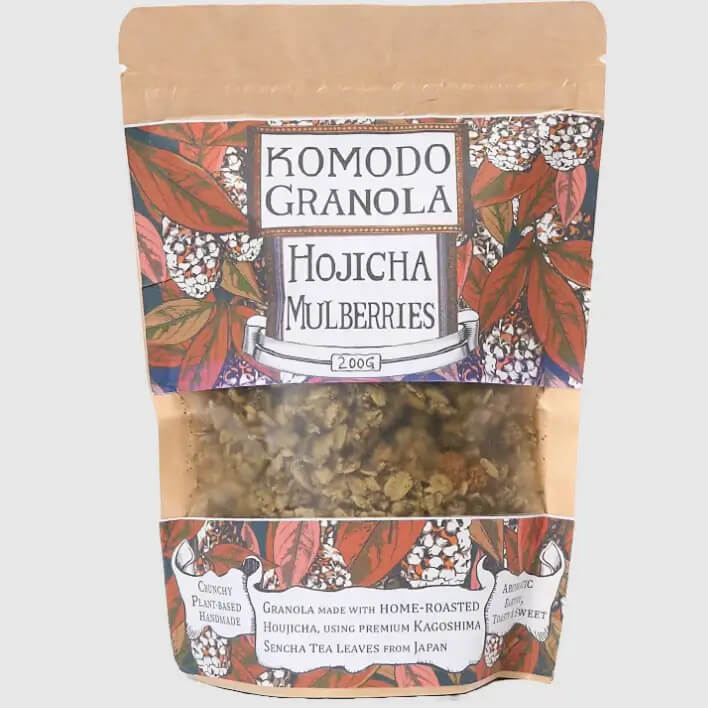 Komodo Hojicha & Mulberry Granola