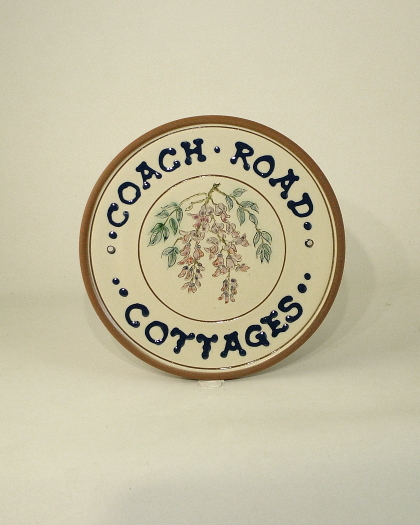 Wisteria House Sign