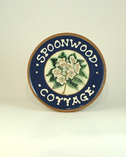 Mountain Laurel House Sign