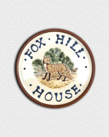 Fox House Sign