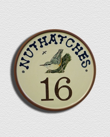 Nuthatch House Sign