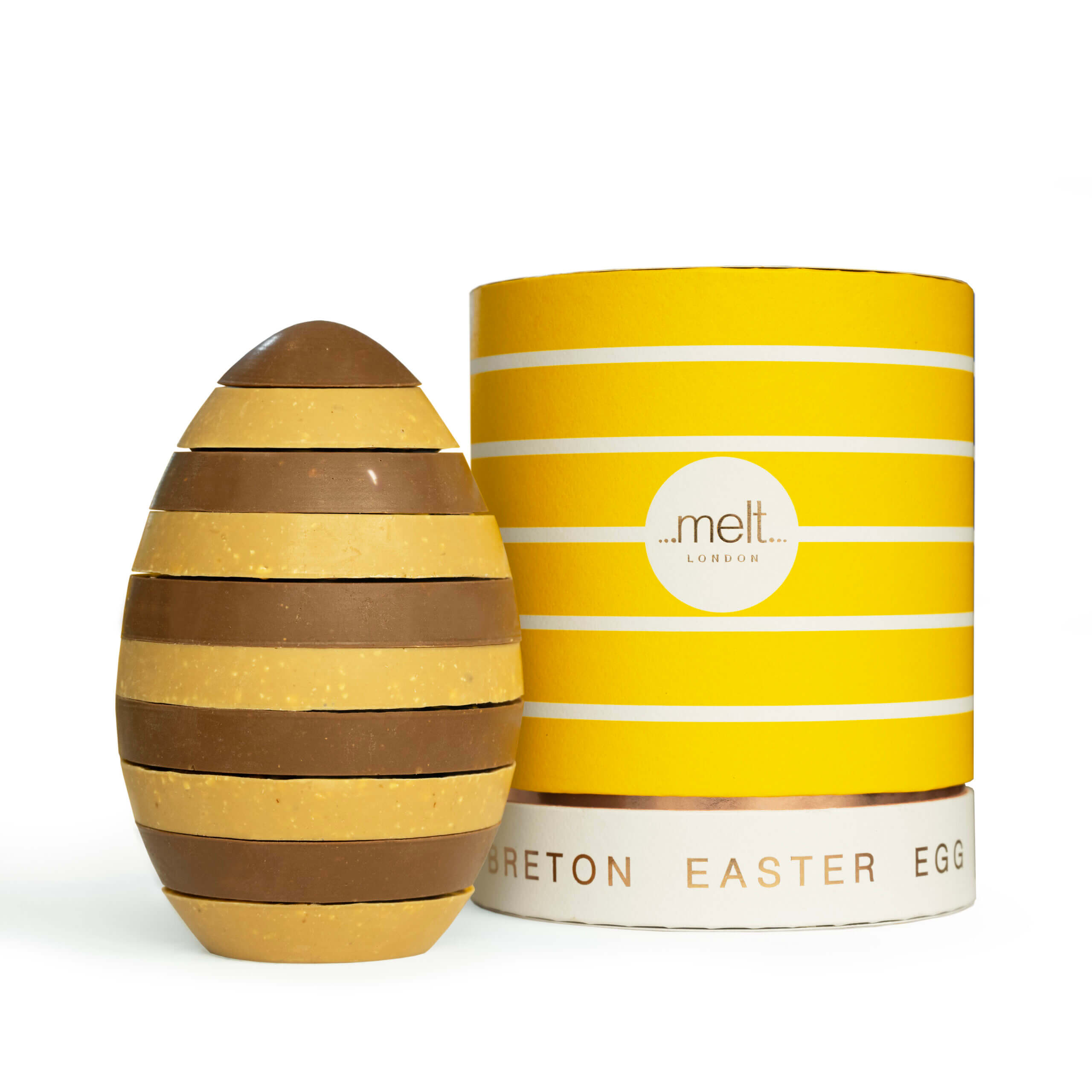 Hazelnut & Popcorn Caramel Egg