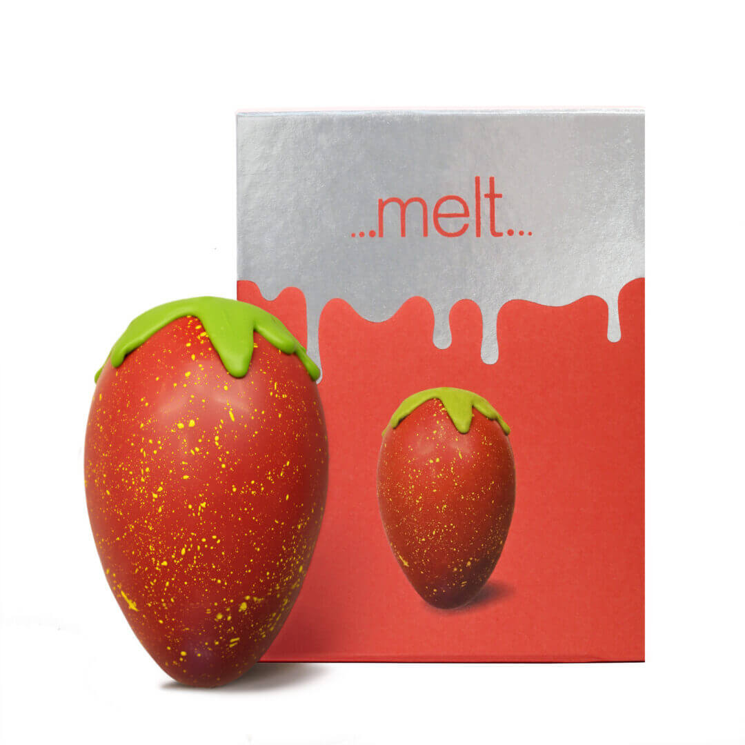 Strawberry Vegan Egg