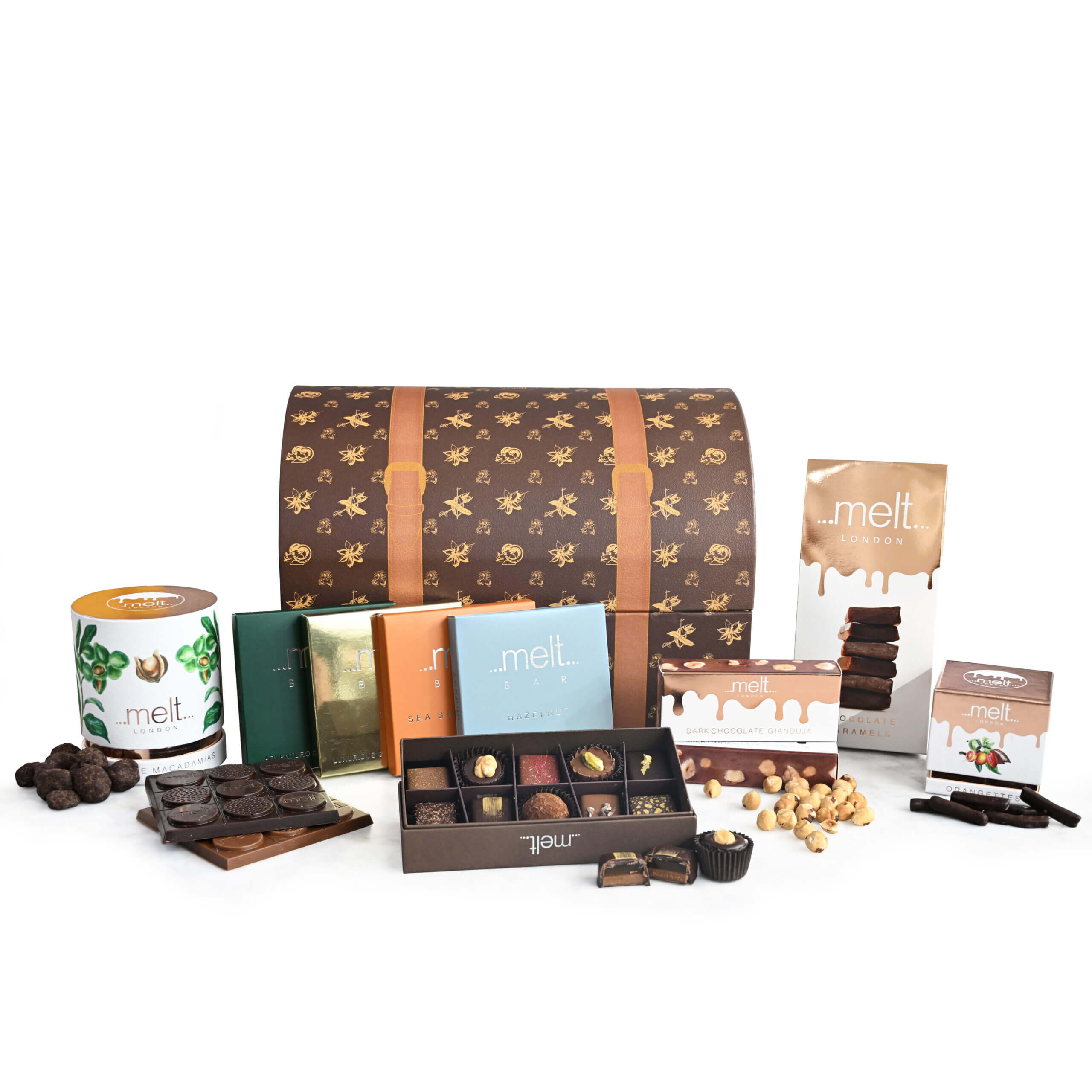 The Clarendon Chocolate Trunk Hamper