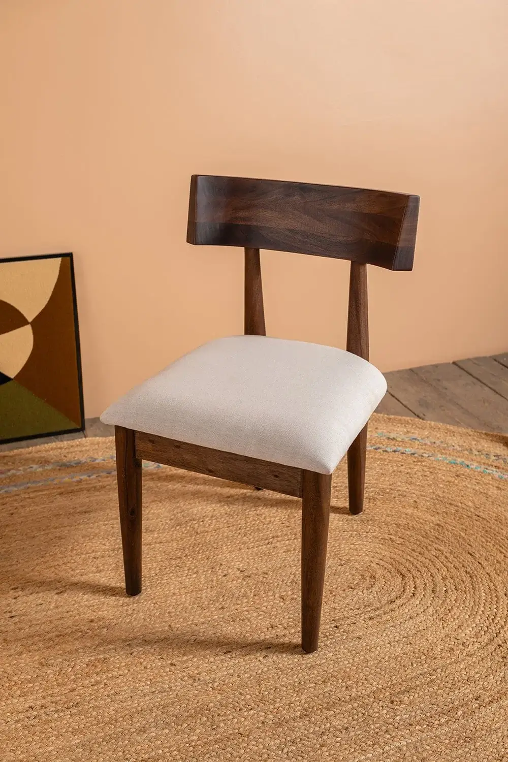 Acacia Wood Dining Chair