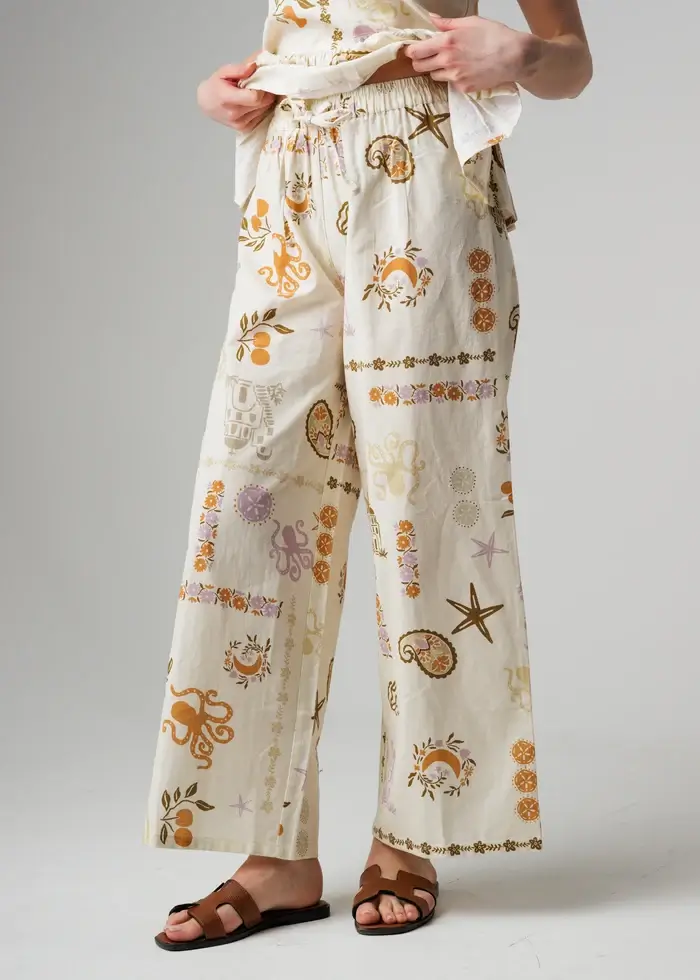Printed Trousers