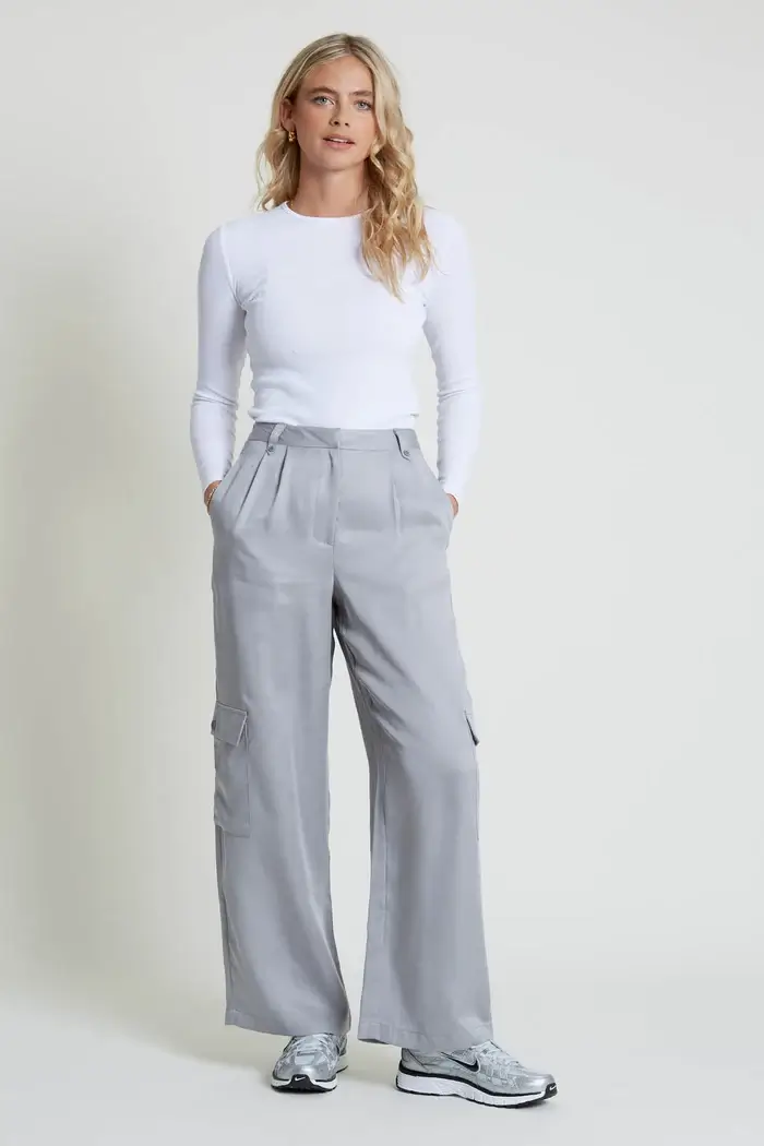 Ferla Tencel Wide Leg Trousers